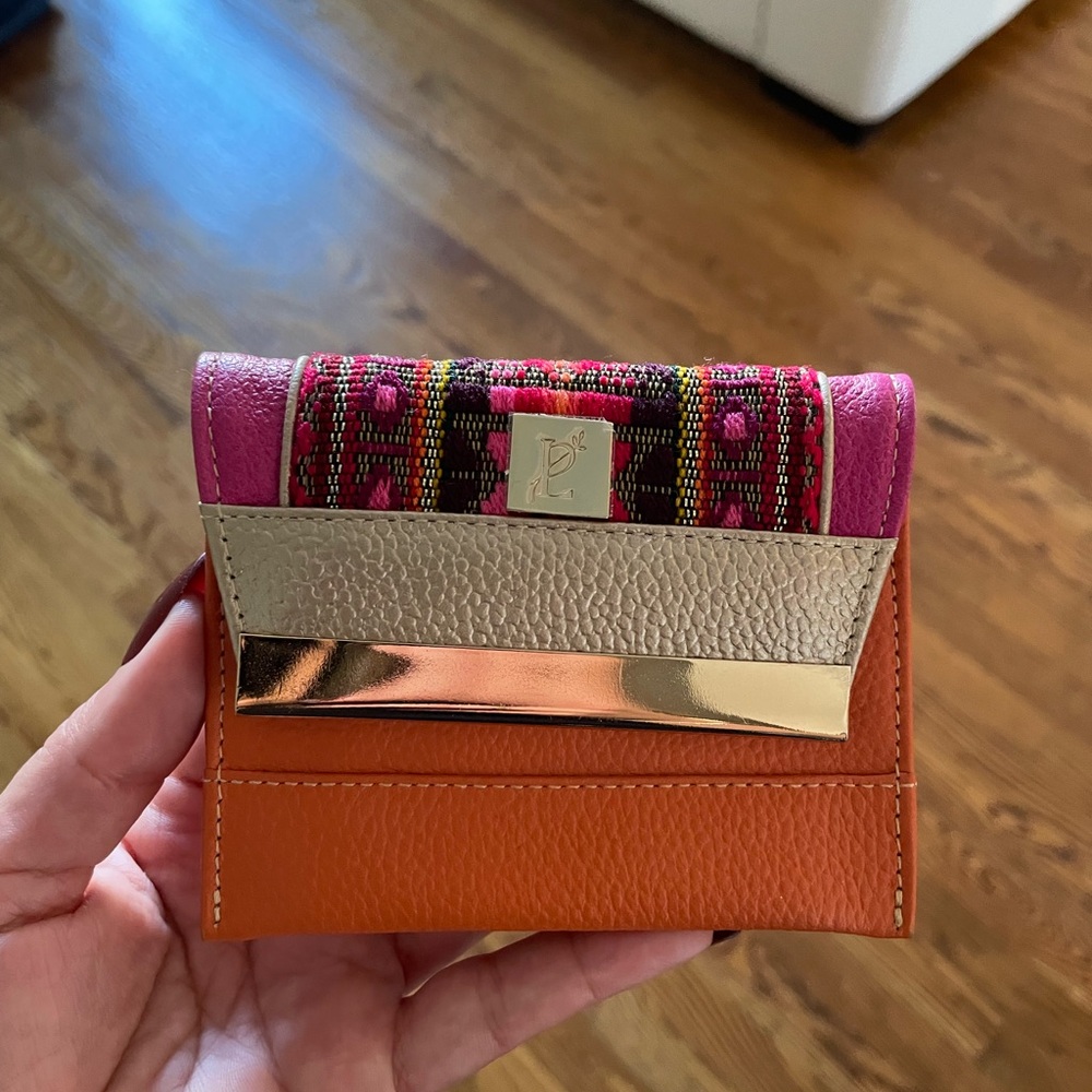 Liliana Montero- Limón Leather Wallet - Colombian